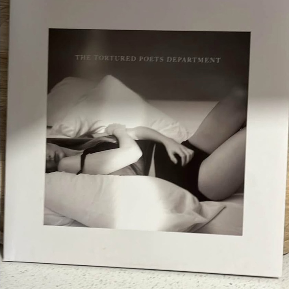Taylor Swift TTPD Phantom Clear vinyl